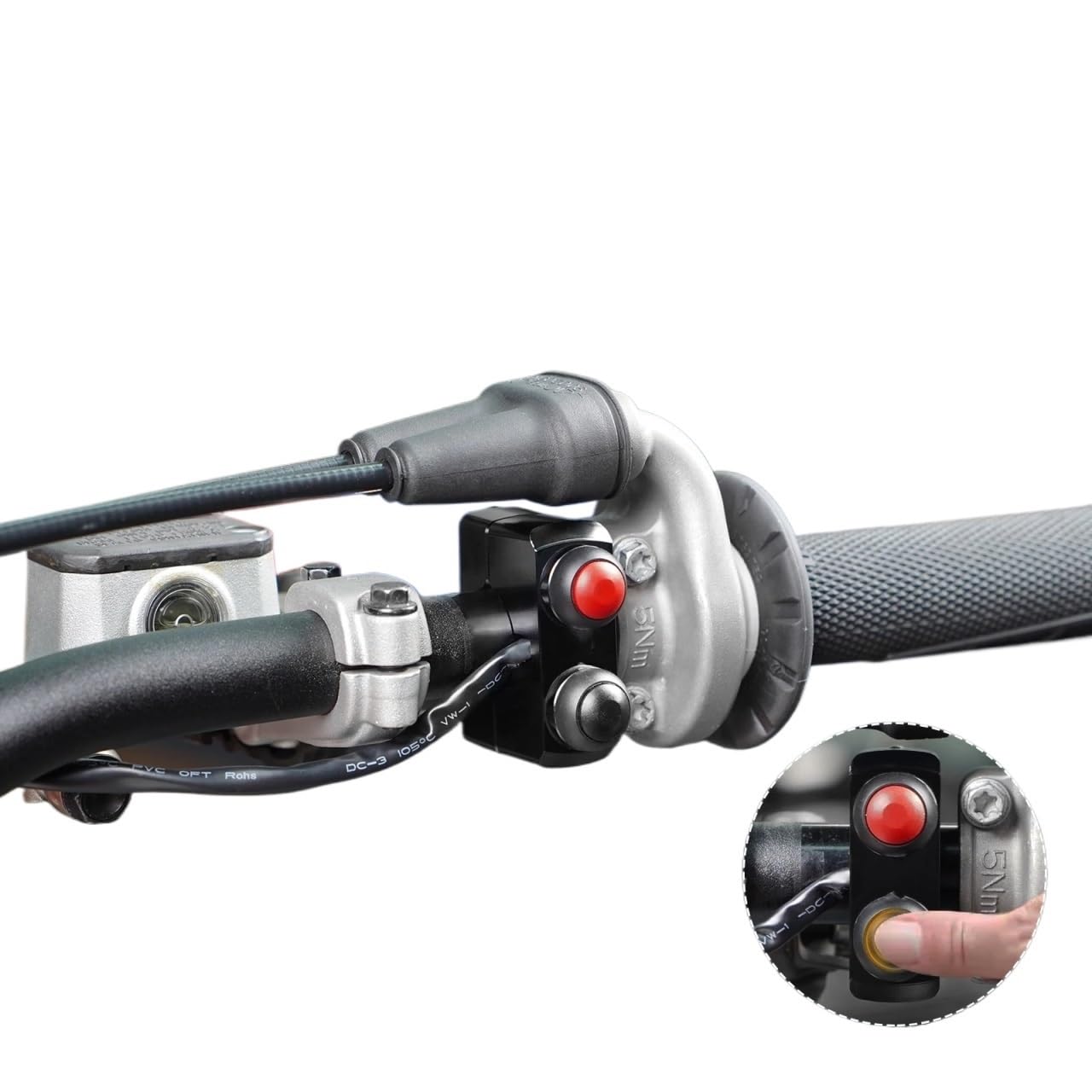 Przełącznik reflektorów na kierownicy motocykla Do EXCF 350 XCW XCF-W SX XC XCF SXF 300 250 125 450 Włącznik kierownicy motocykla