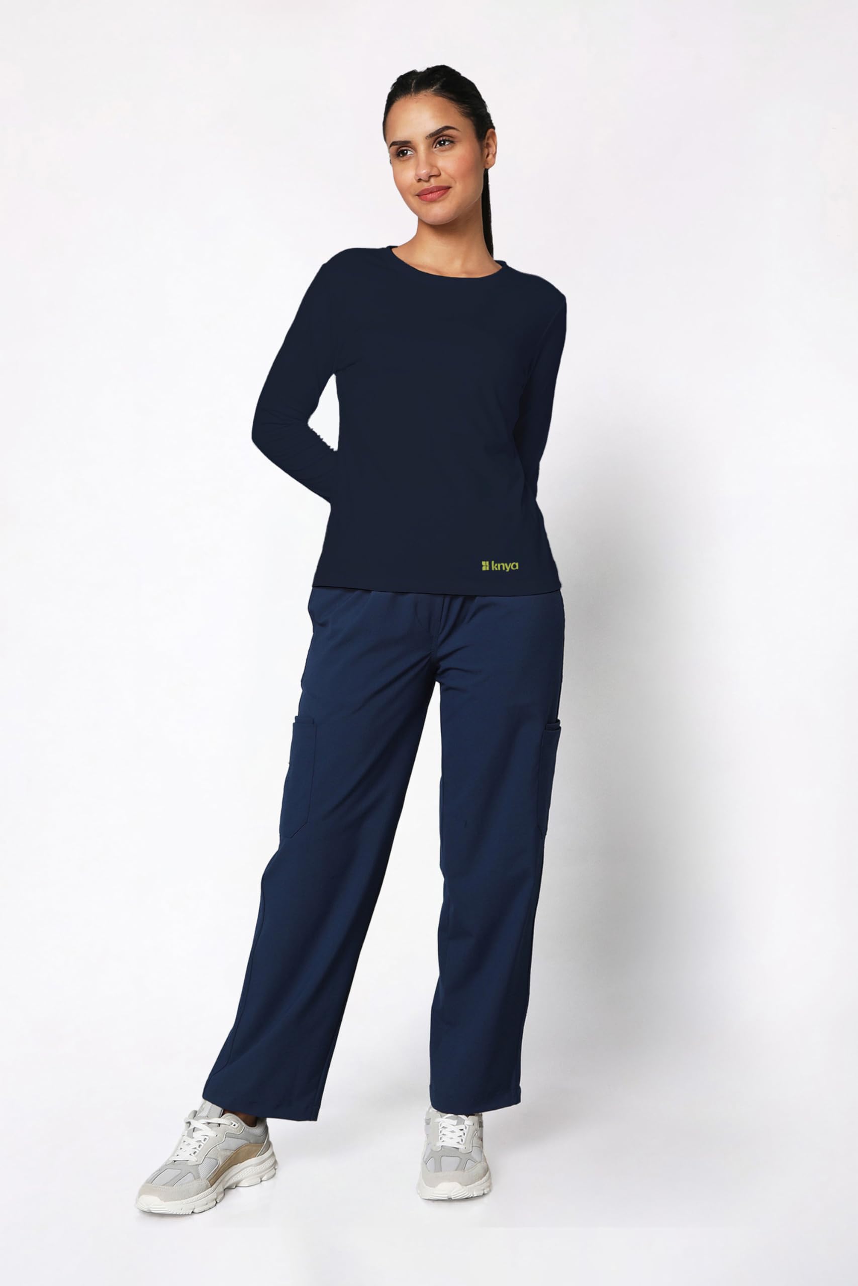 KNYA - Underscrub for Women | Supersoft | Longsleeve | Comfortable | 100% Cotton | For Doctors.