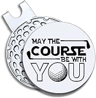 Vista 12 de Men Golf Ball Marker with Magnetic Hat Clip, Funny Golf Accessories Gifts for Men, Novelty Birthday Gifts for Male Golfer Fan