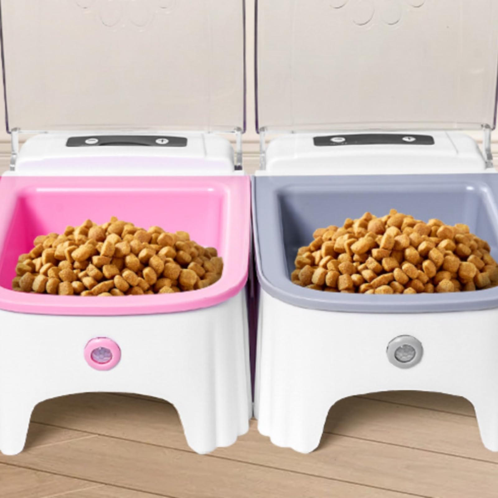 Distributeur Automatique pour Animaux Distributeur Nourrisseur Gamelle Réservoir Corps Compact 17cm 23cm 11.5cm et, Color to 1, Style to 1