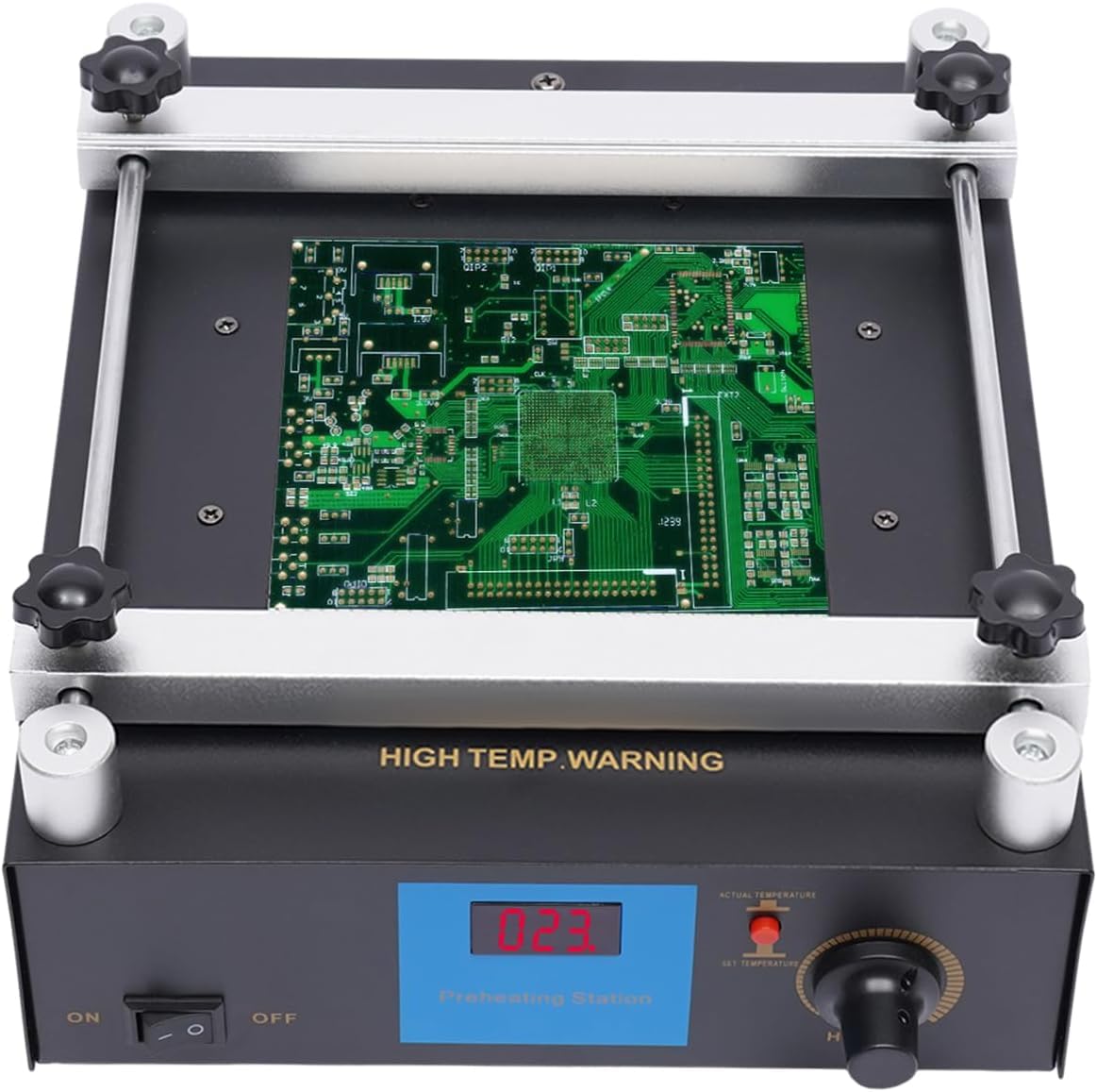 Station de préchauffage 450 W - Plaque chauffante PCB - Station de