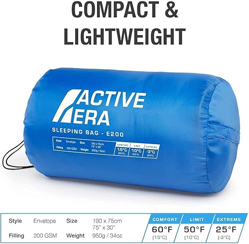 Miniatura 9 de Active Era Colchón de aire de lujo para acampar Saco de dormir Queen