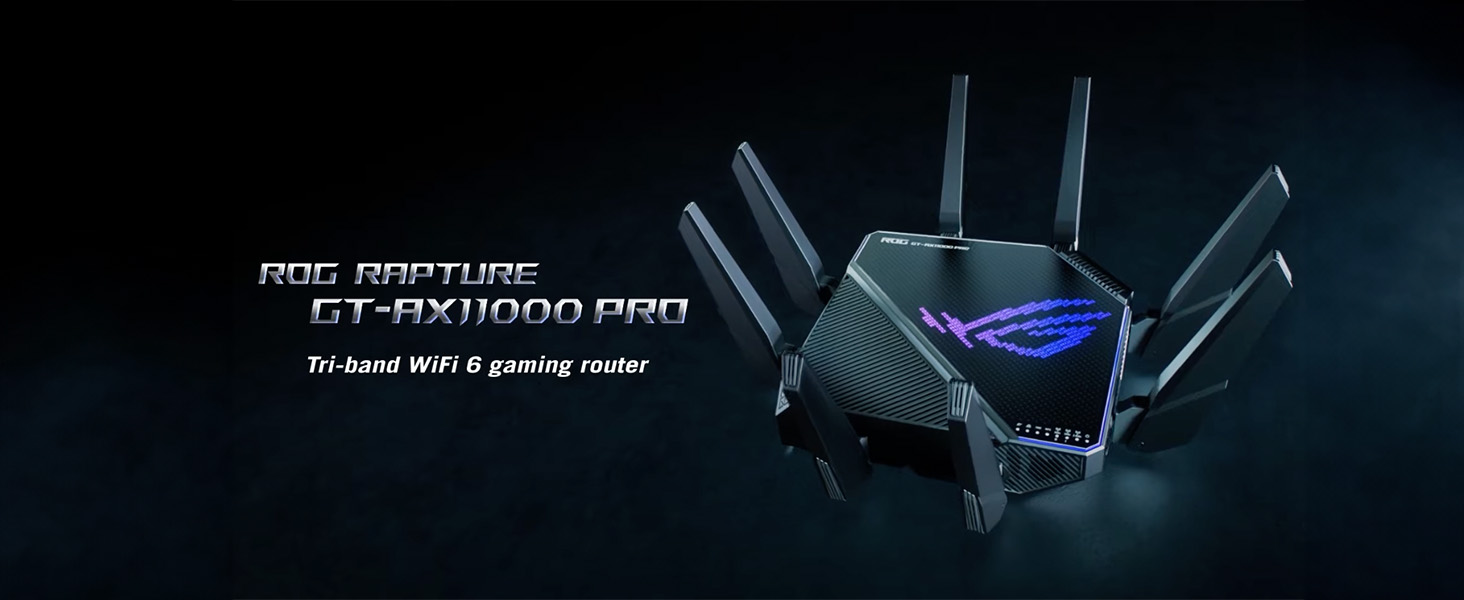 Amazon.com: ASUS Router extensible ROG Rapture GT-AX11000 Pro Tri