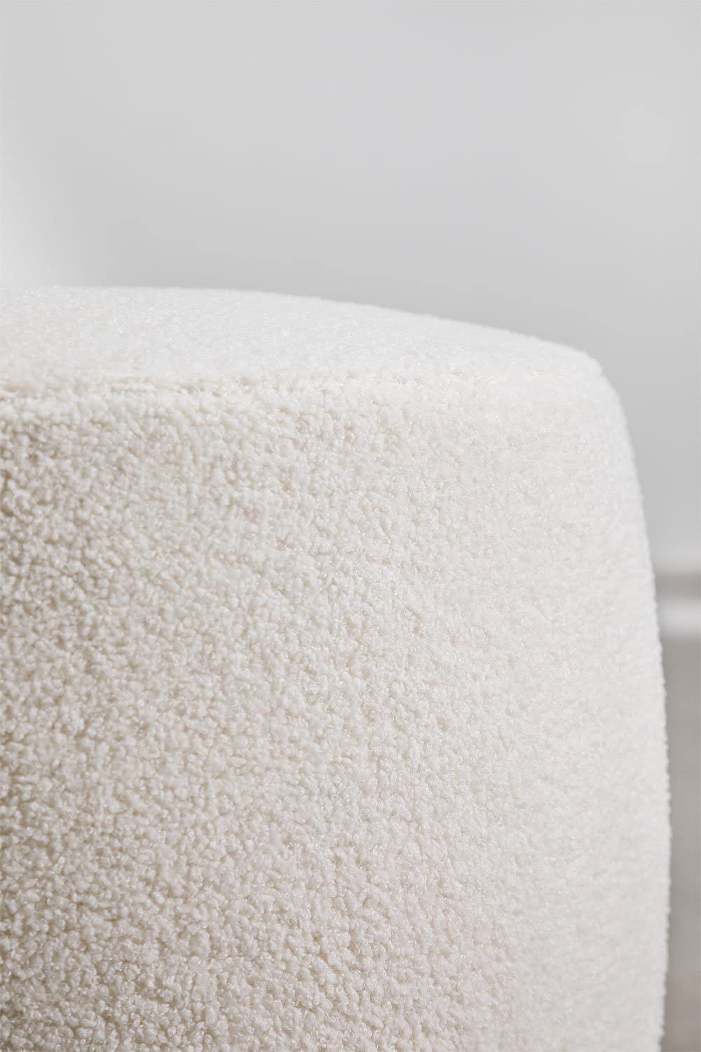 SKLUM Pouf en Chenille Jaldinguer