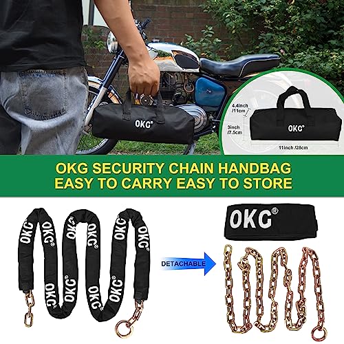 OKG Maximum Heavy Duty Security Chain - 10ft x 3/8" (9mm) - Image 7