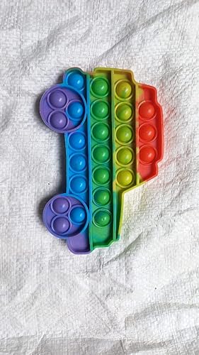 Juguete para ansiedad de burbujas para presionar, alivio del estrés y herramientas antiansiedad, juguete sensorial para autismo para aliviar el