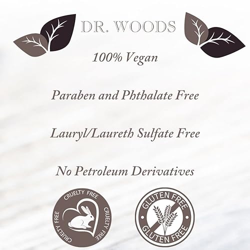 Miniatura 5 de Dr. Woods Jabón líquido de castilla de menta pura, 32 onzas