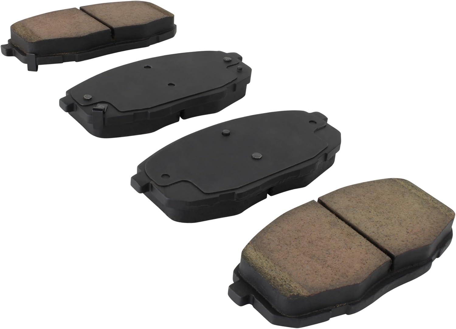 QUALITY-BUILT Front Ceramic Brake Pads, QB 1000-2094C, Compatible with 2017-2019 Kia Soul