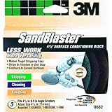 3M 9682 SandBlaster 4-1/2-Inch Multi-Grit Surface Conditioning Disc
