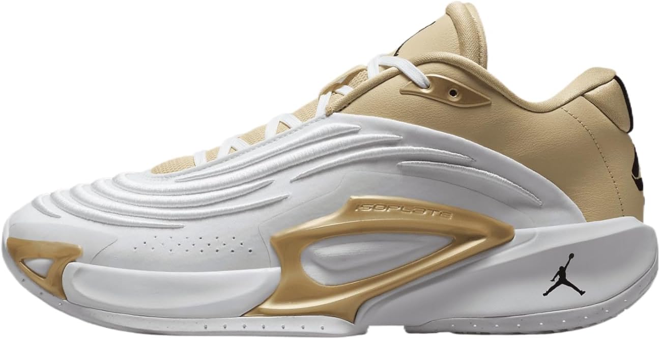 Luka 3 SE Matador Basketball Shoes (FZ2464-100, White/Team Gold/Metallic Gold/Black) Size 8
