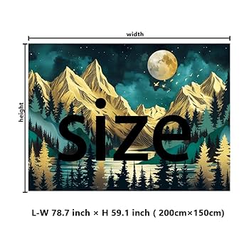 ヨーロッパ式刺繍絵タペストリー: Autumn in the Mountain