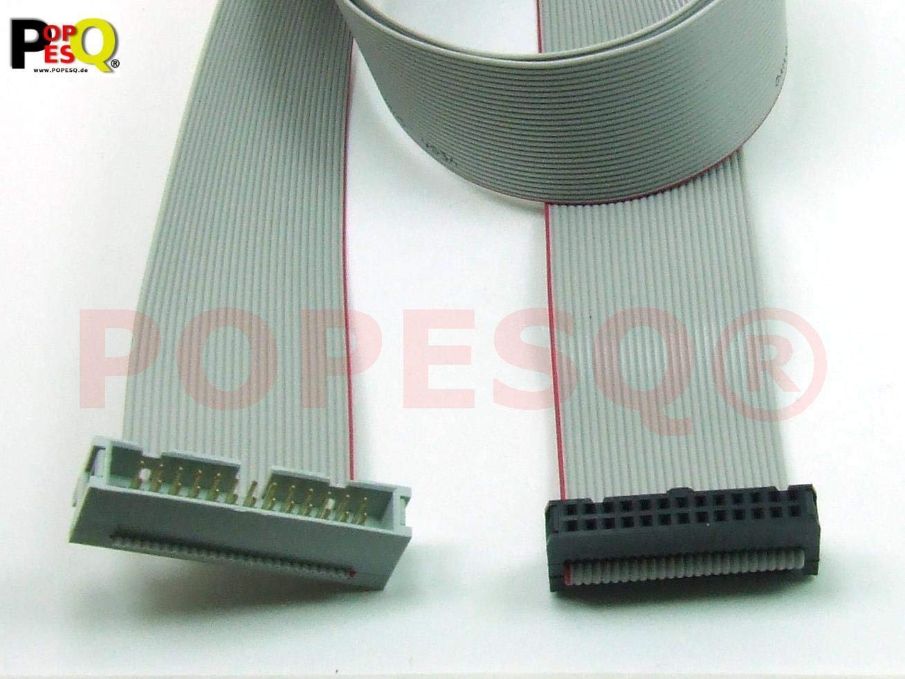 POPESQ® 1 piezas x IDC Cable de extension 26 pines 30cm 2.54mm Conector #A3777