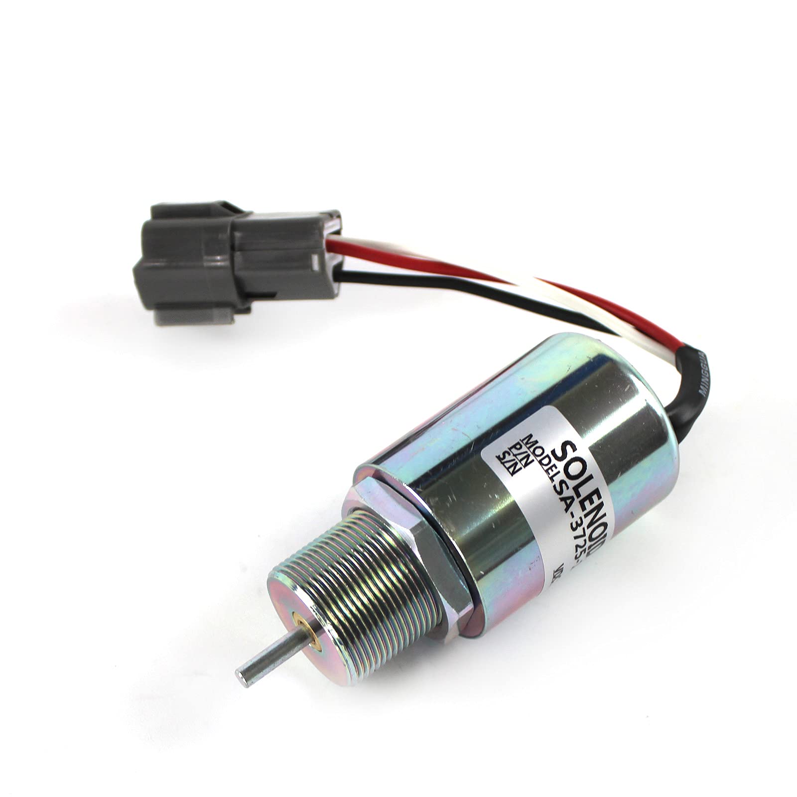 12V Fuel Shutdown Solenoid Valve - Replacement For Mitsubishi L2E L3E S3L S4L Engine & Volvo EC15 - View #11