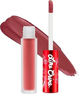 Lime Crime Velvetines Liquid Matte Lipstick, Riot (Red Brown) - Bold, Long Lasting Shades & Lip Lining - Stellar Color & High Comfort for All-Day Wear - Talc-Free & Paraben-Free