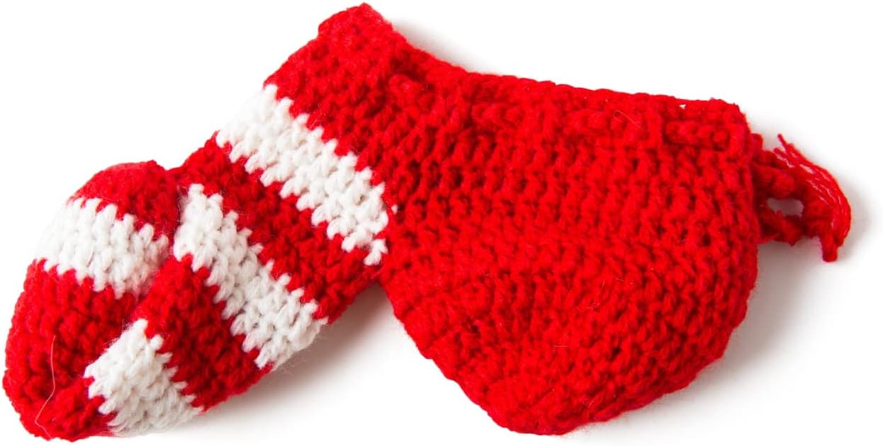BigMouth Candy Cane Willy Warmer Gag Gift for Men Funny Novelty Gift for Adults White Elephant or Stocking Stuffer