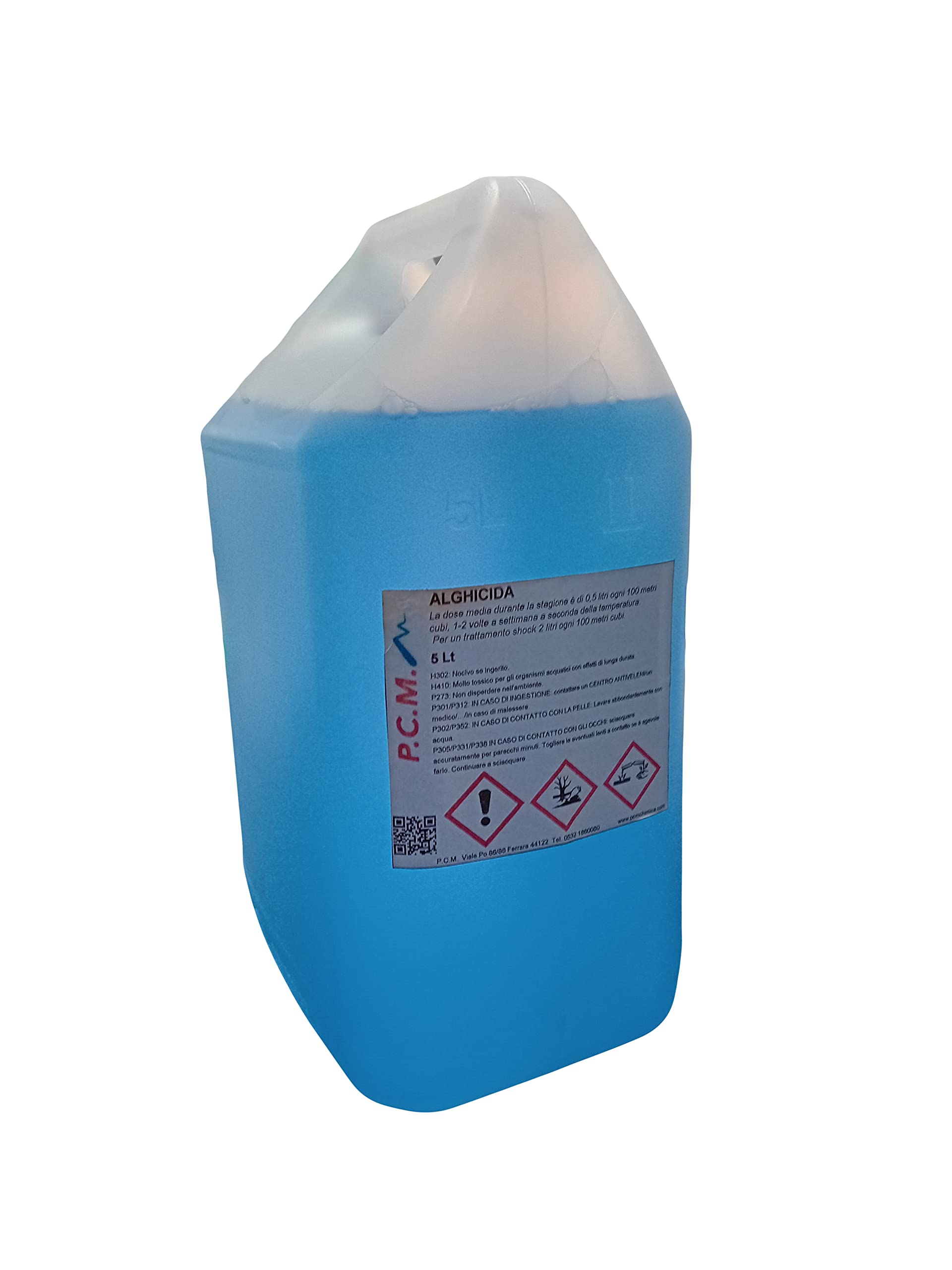 ALGHICIDA 25 LT ANTIALGHE PER PISCINE ANTIBATTERICO P.C.M.