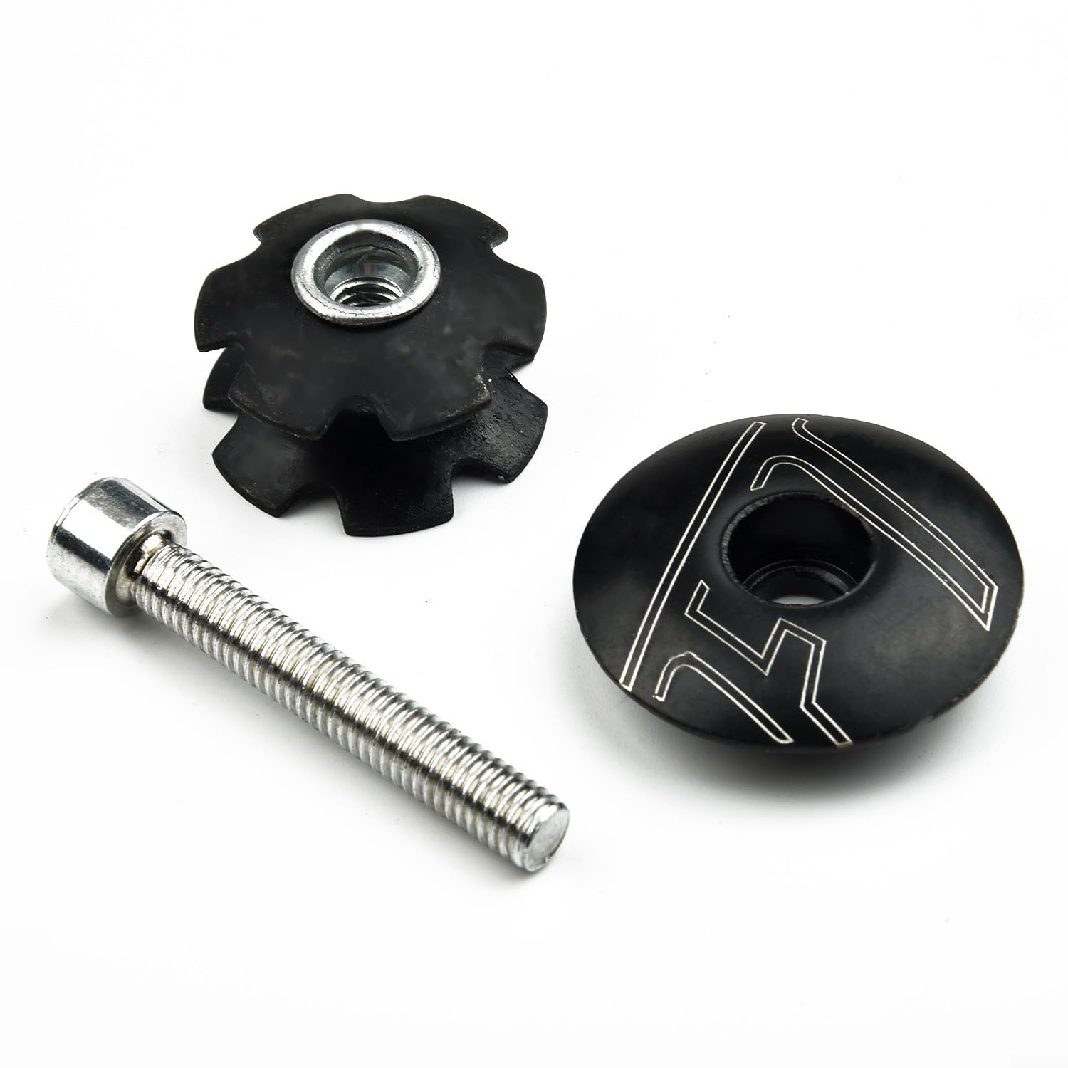 DystopiaWorld Star Nut and Top Cap Assembly for Bike Forks Fits Standard Size of 28 6mm