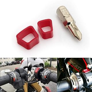 TARAZON Throttle Spacer Kit for Ducati Panigale Monster XDiavel Multistrada Supersport Streetfighter Diavel Scrambler Hypermotard 2012-2020,per Triumph Street Triple 16-18/Cup/Scrambler/Twin,Thruxton