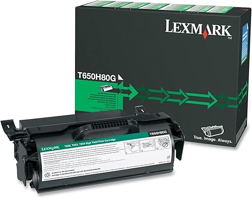 Miniatura 1 de Lexmark Cartucho de tóner negro de alto rendimiento T650H80G