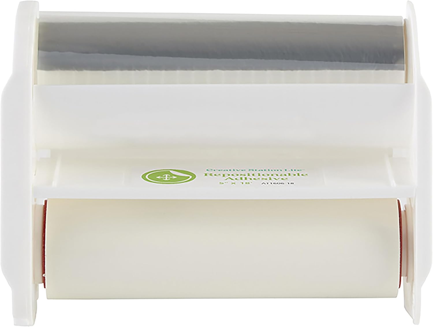 Xyron Repositionable Adhesive Refill for Creative Station, 5" x 18', Refill-Cartridge for Label Maker, Laminator Machine, Scrapbooking & Crafts, Home Office, Home School Supplies (AT1606-18)