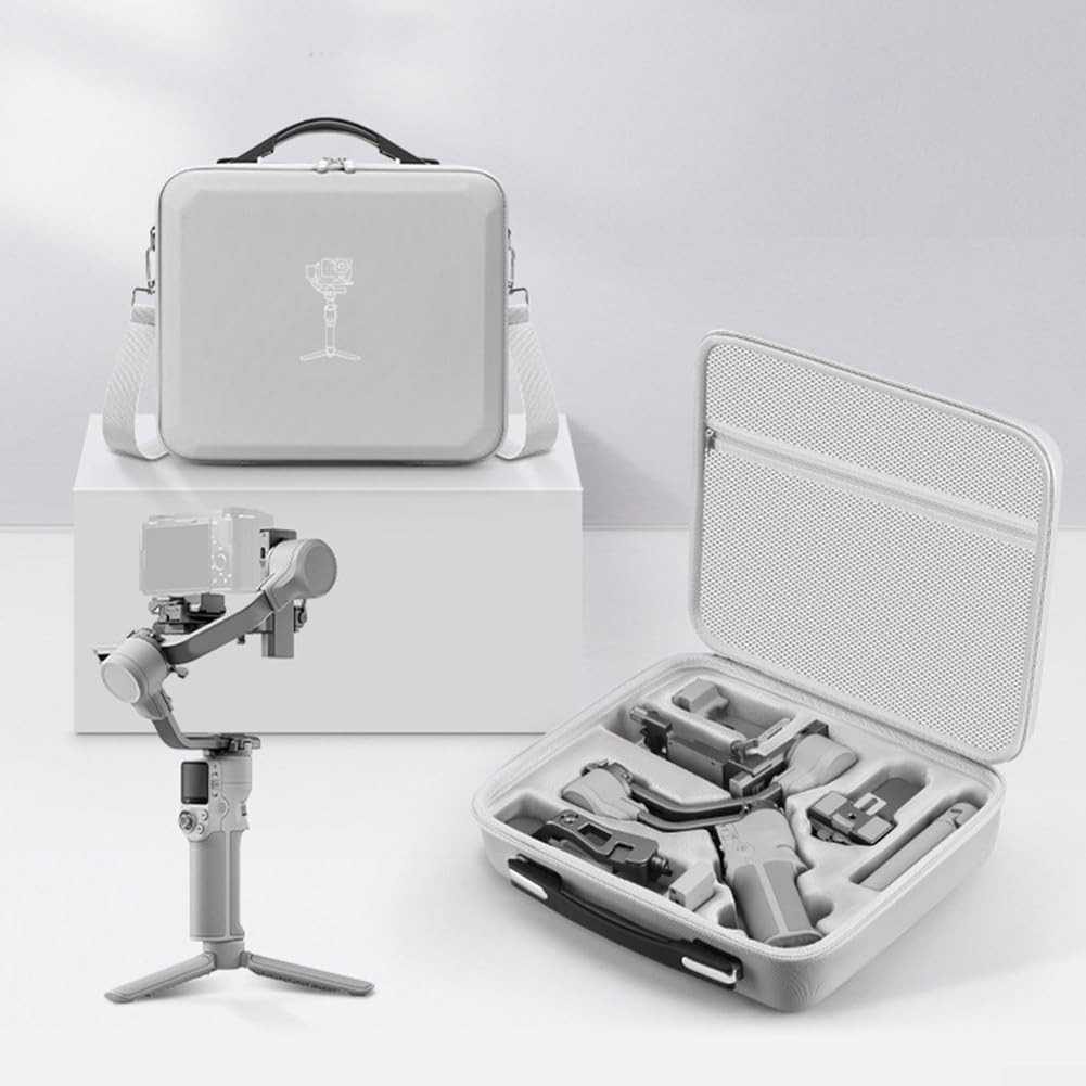 Custodia Protettiva per DJI per rs4 per mini in Sintetica, Valigetta all'Acqua per Stabilizzatore, Case da Viaggio o Nero 35cm(Black)