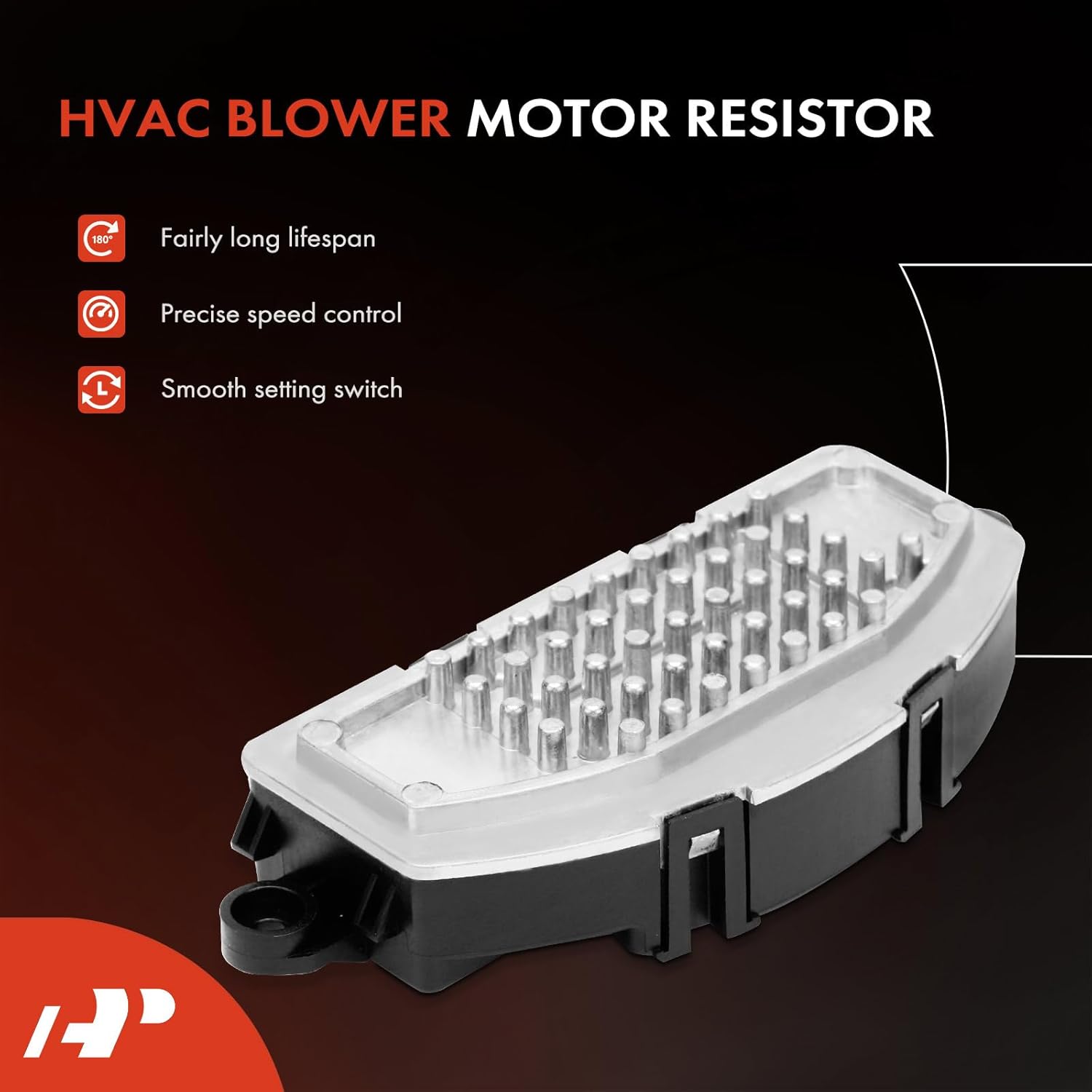 A-Premium Front HVAC Blower Motor Resistor Compatible with Land Rover Discovery 2017, Discovery 2019, Replace# LR082162