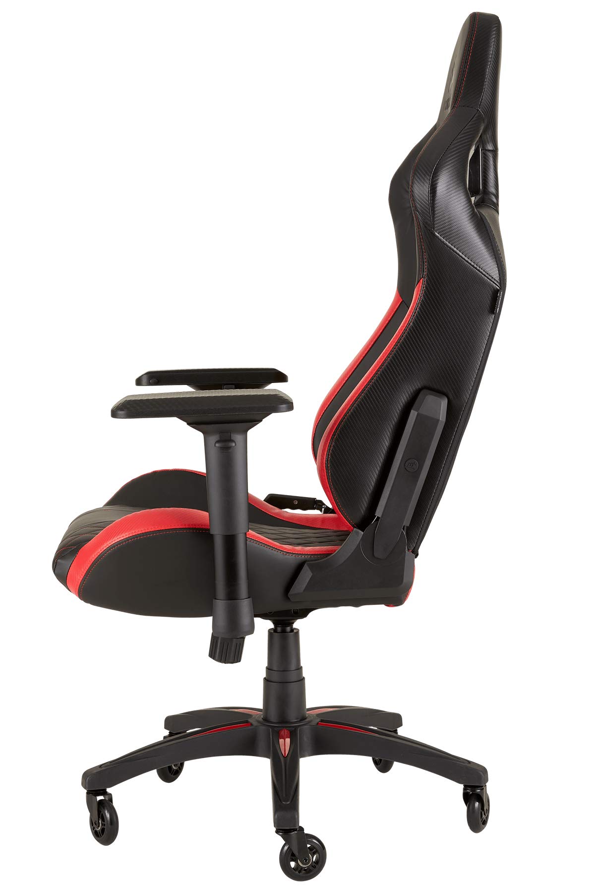 Corsair Siège de jeu sur PC, Noir et Rouge, 144 x 58 x 58 cm