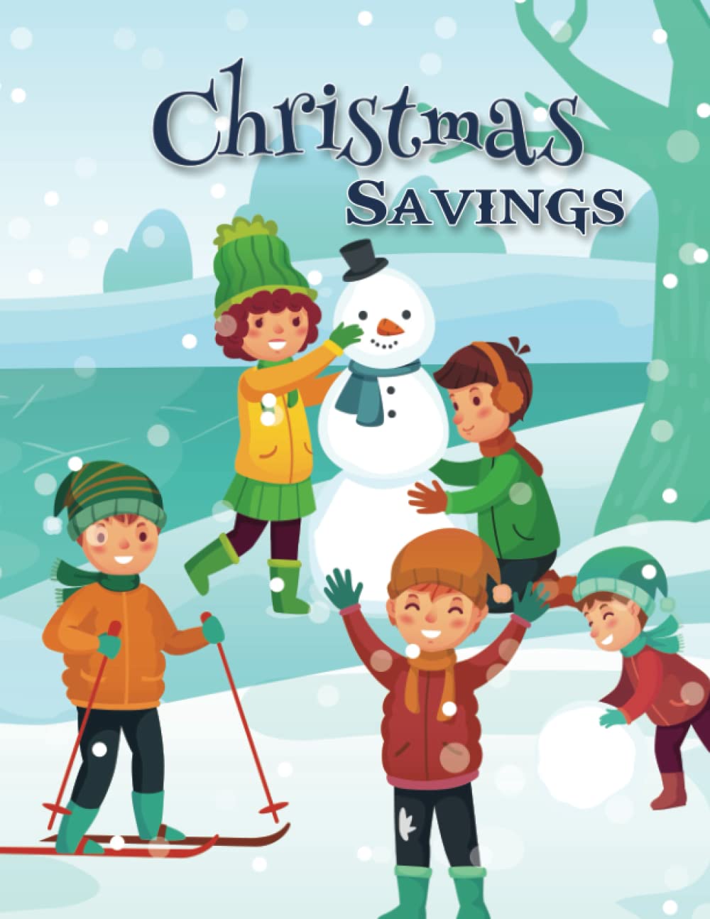Christmas Savings Planner: Tracker and Journal for Christmas and December Saving Challenges and Gift organising