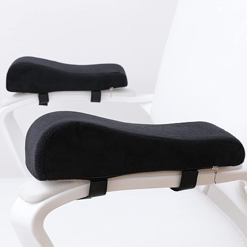 LargeLeaf Ergonomic Armrest Pads with Memory Foam
