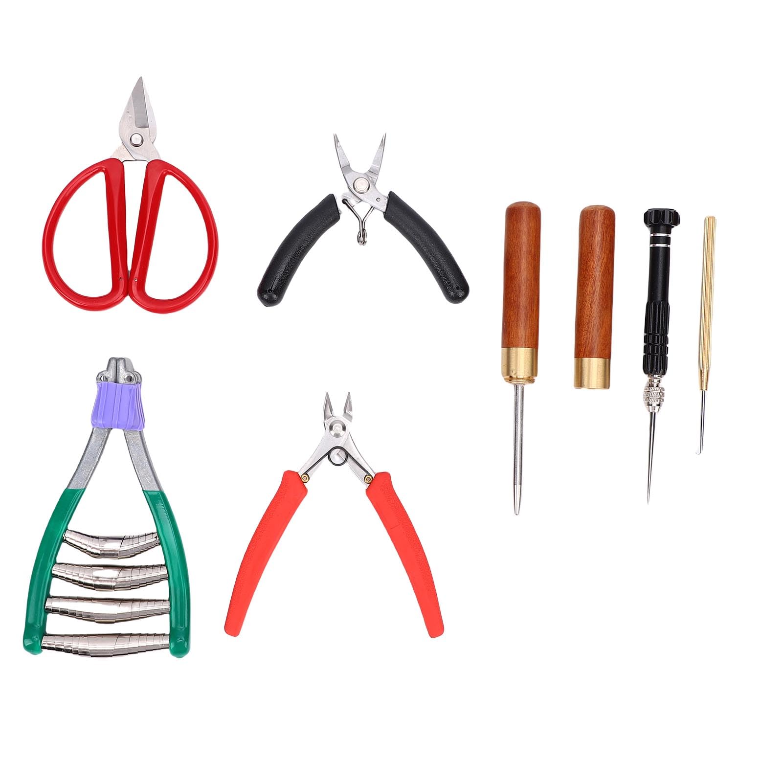 Kit de Cordage de Raquette de Badminton, Ensemble d'Outils en Métal de Haute Dureté