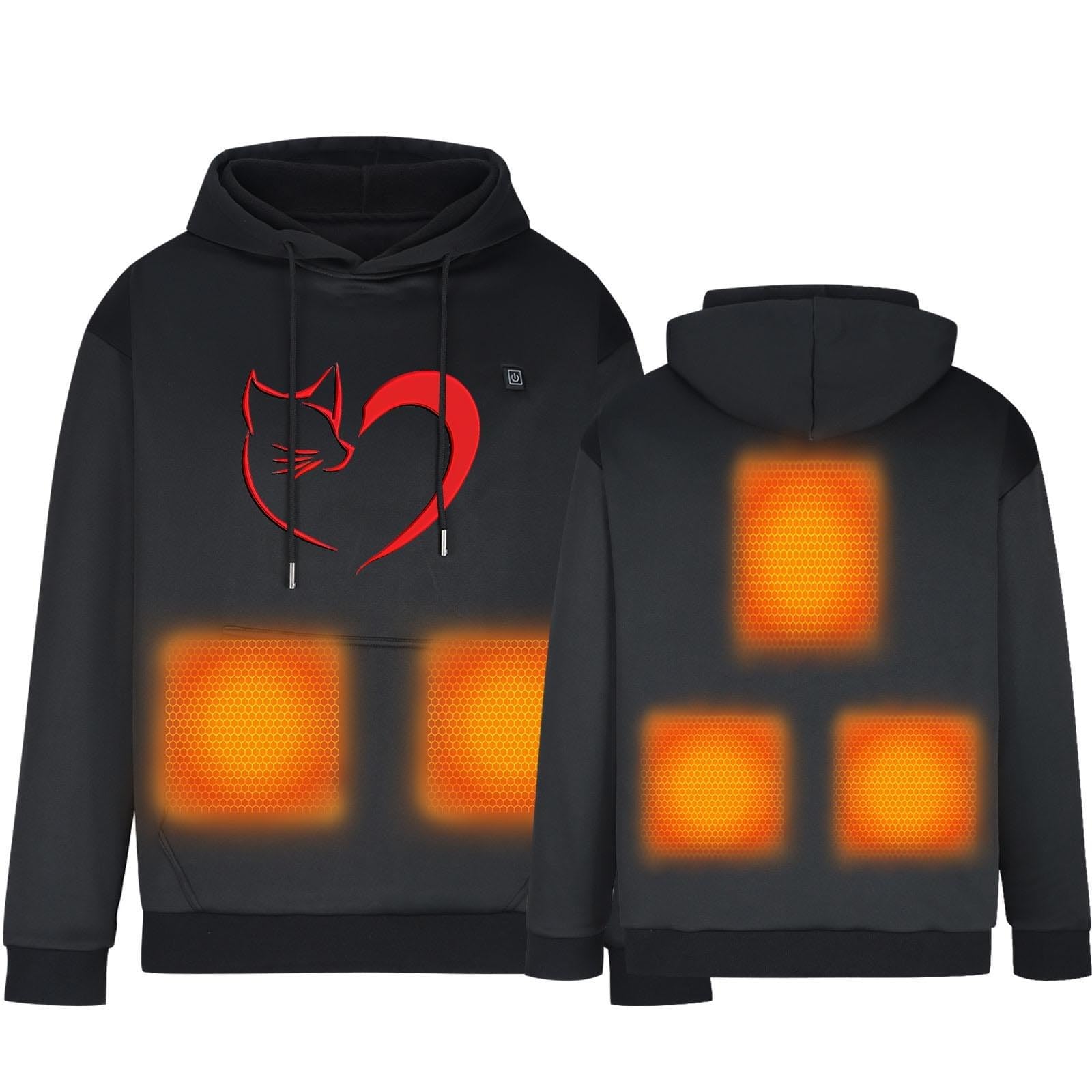 Veste Chauffante Gilet Chauffant Homme Non Batterie Incluse Manteau Hiver Chaud Sans Pour Doudoune Électrique Chargement USB Manche Vêtements Moto Chasse Randonnée