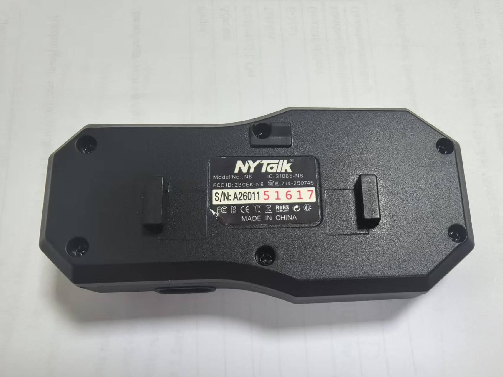 N8 Intercomunicador Casco Moto 8Vías para Motocicleta Bluetooth 5.4,Cancelación de Ruido DSP&CVC,Emparejamiento Universal,P67 Impermeable(2 Paquete)