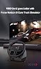 Coverzone Steering Set – 900° Rotation, Dual Motor Vibration, 16-Bit Magnetic Encoder, Rgb Illuminated Feedback, Metal Pedal with Hall Sensor, Pc Ps4 Xbox Compatible Real Driving Experience Pxn V900 Gen2
