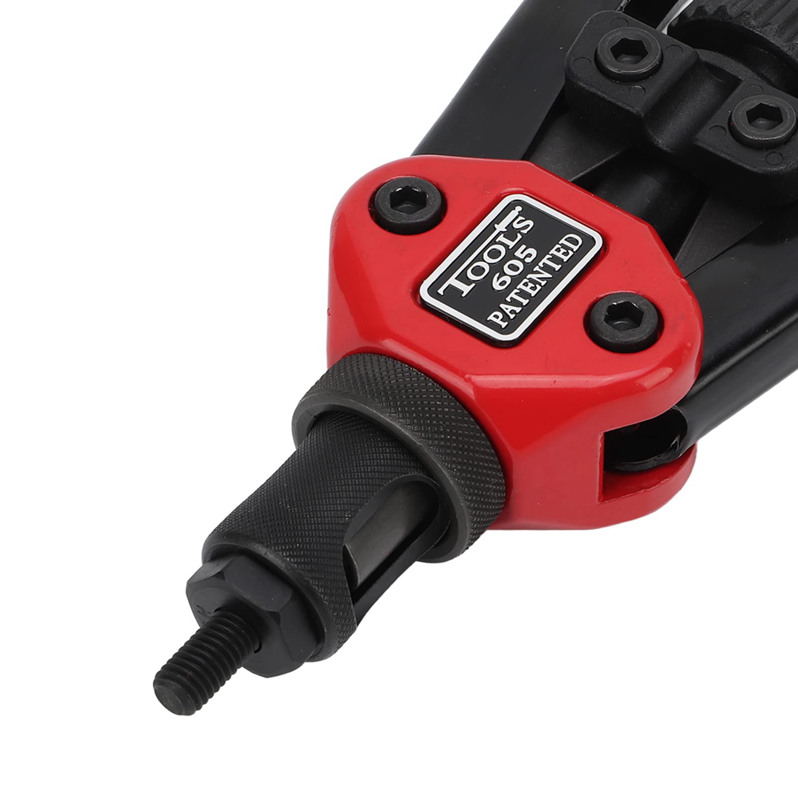 SIXRUN Herramienta de Tuerca de Remache Remachadora Manual Juego de Herramientas Manuales de Acero Cromado M3 M4 M5 M6 M10 para Reparaciones Automotrices