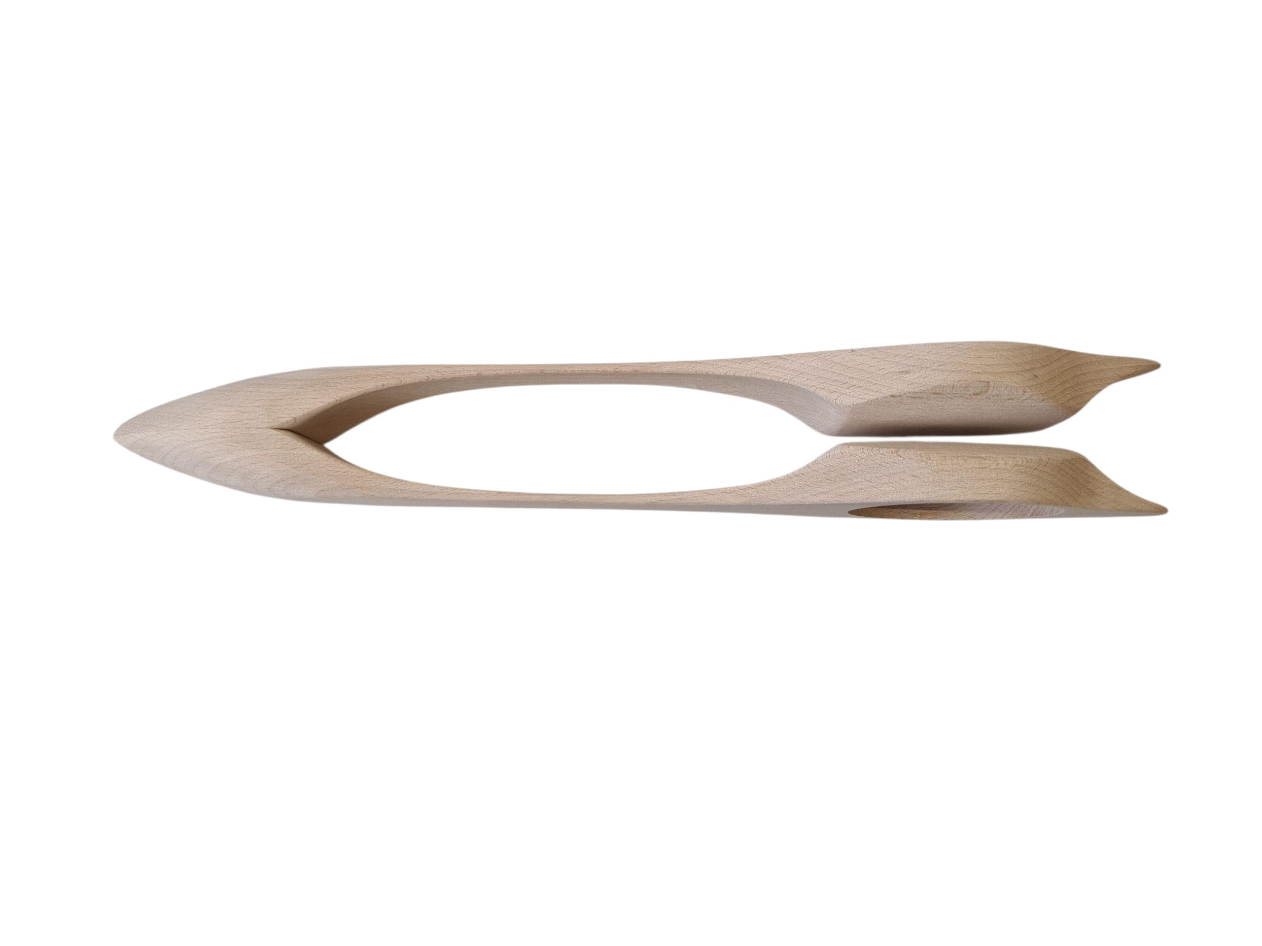 MUSIKLÖFFEL XXL 40 cm – das Original Rhythmusinstrument aus Buchenholz – ideal für Volksmusik, Trachtenfeste & als Geschenk – Musiklöffel groß – Handarbeit – traditionell & robust