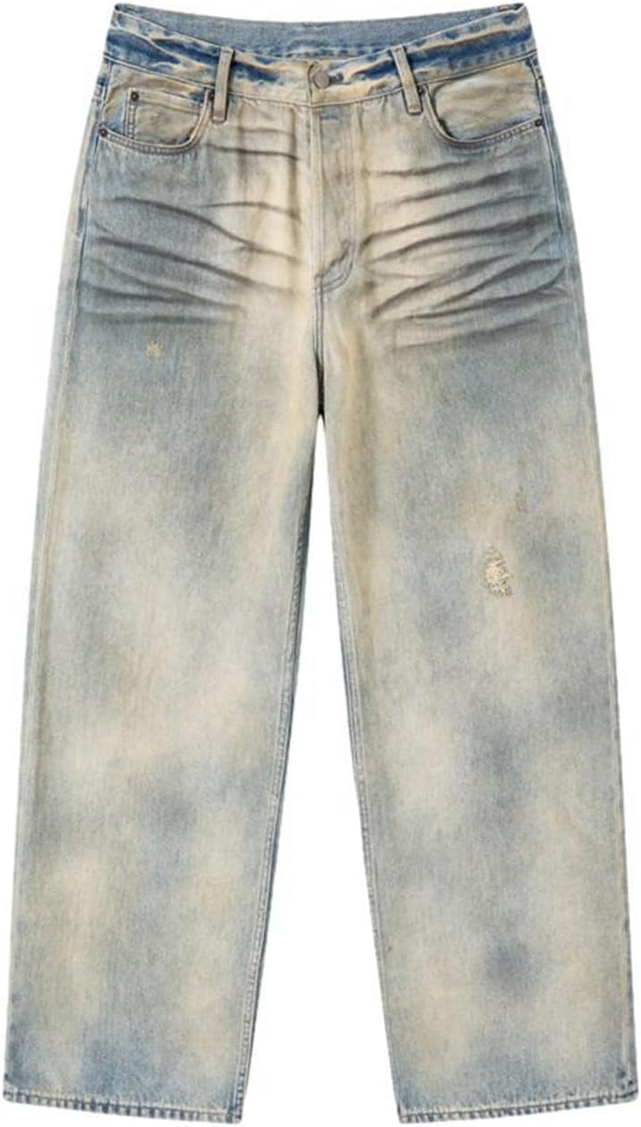 ダメージデニム ジーンズ しまむら M 70 ノンストレッチ ダメージ