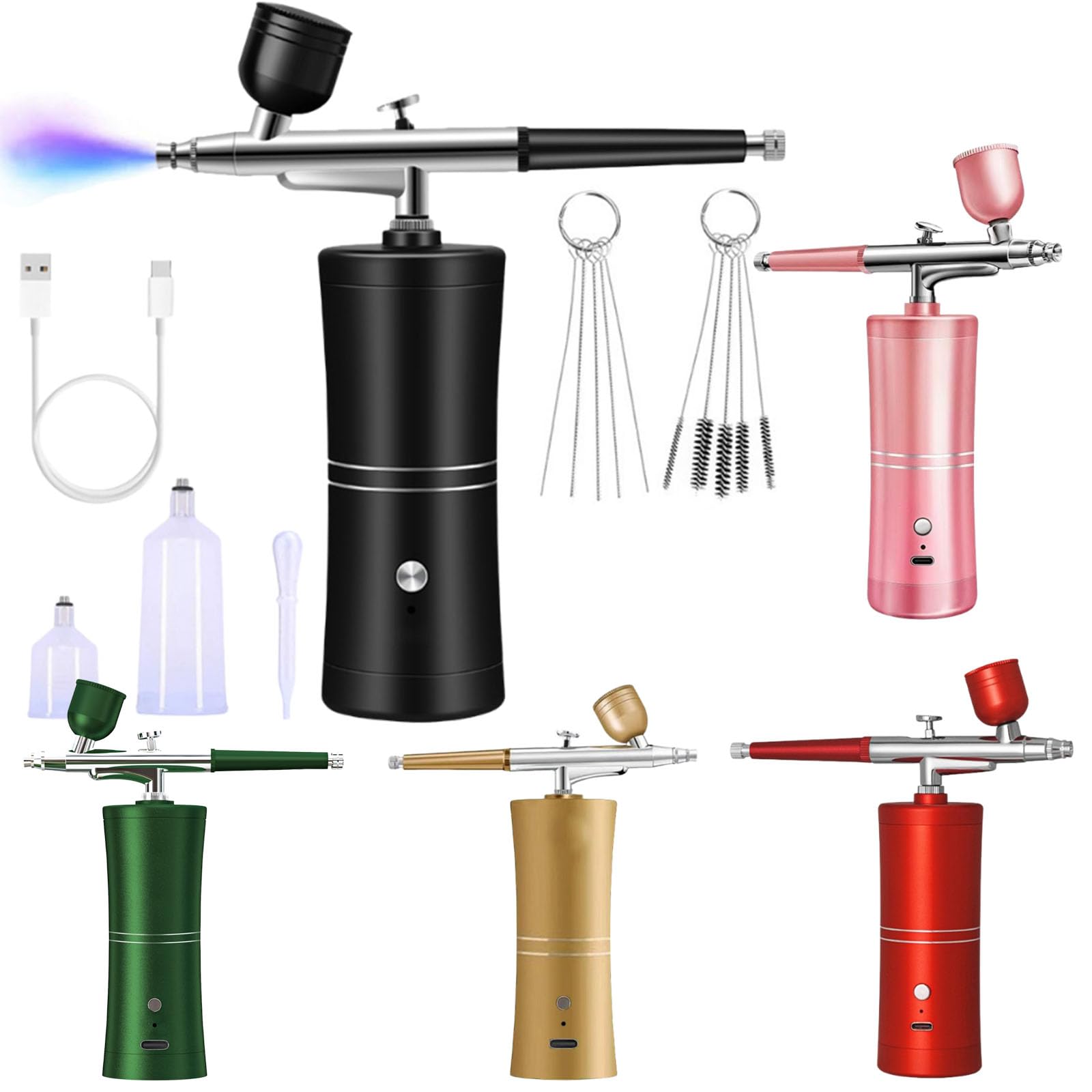 Amazon.co.jp: エアブラシ 充電式 コンプレッサー エアブラシ用 USB