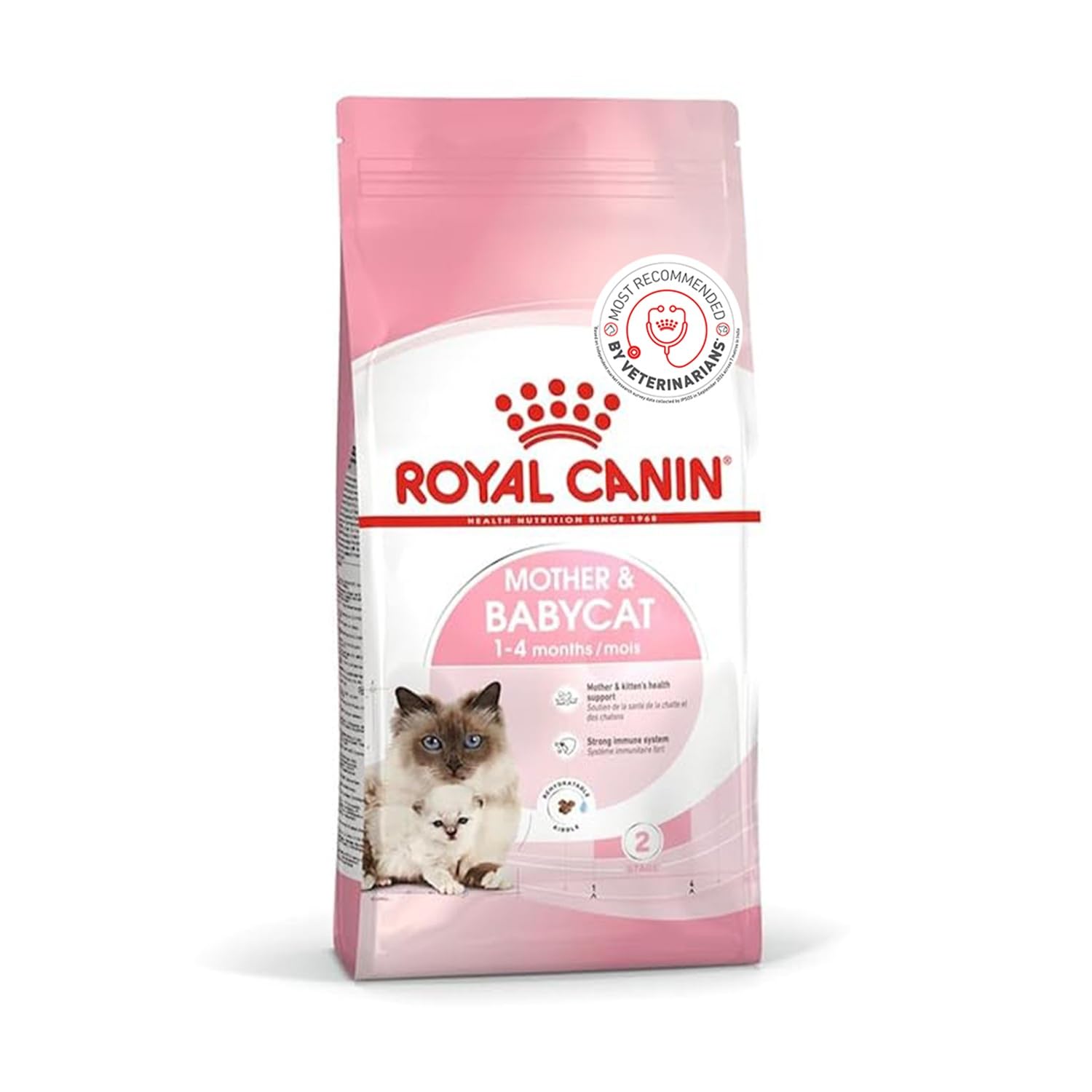 Royal Canin Mother & Babycat Food for Stage 2 Kittens, 2 Kg, Dry Food, Supports Strong Immune System & Digestive Health, S... - Review, Price and Buying Guide