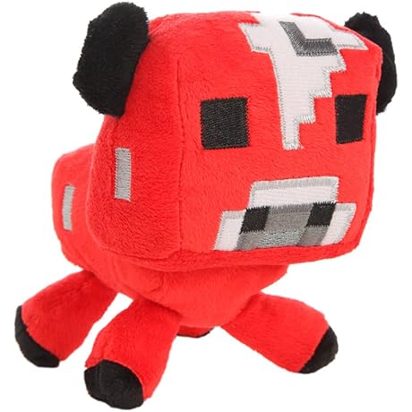 Minecraft Baby Mooshroom Plush