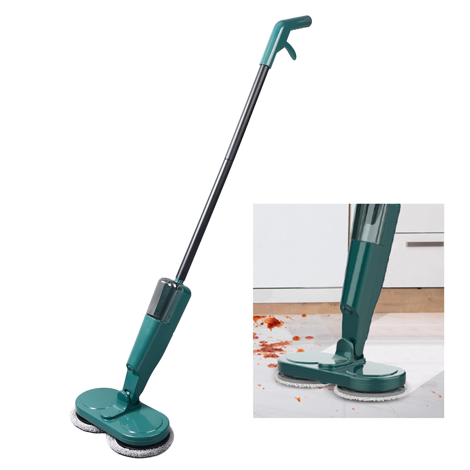 Pongnas Cepillo de , Cepillo de Vaporizador Accesorios de Máquina de (Green)