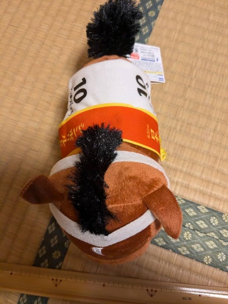 希少　第51回日本ダービー　競馬　シンボリルドルフ　ぬいぐるみ シンボリルドルフ/第51回日本ダービー [5Sキーホルダー] 競馬