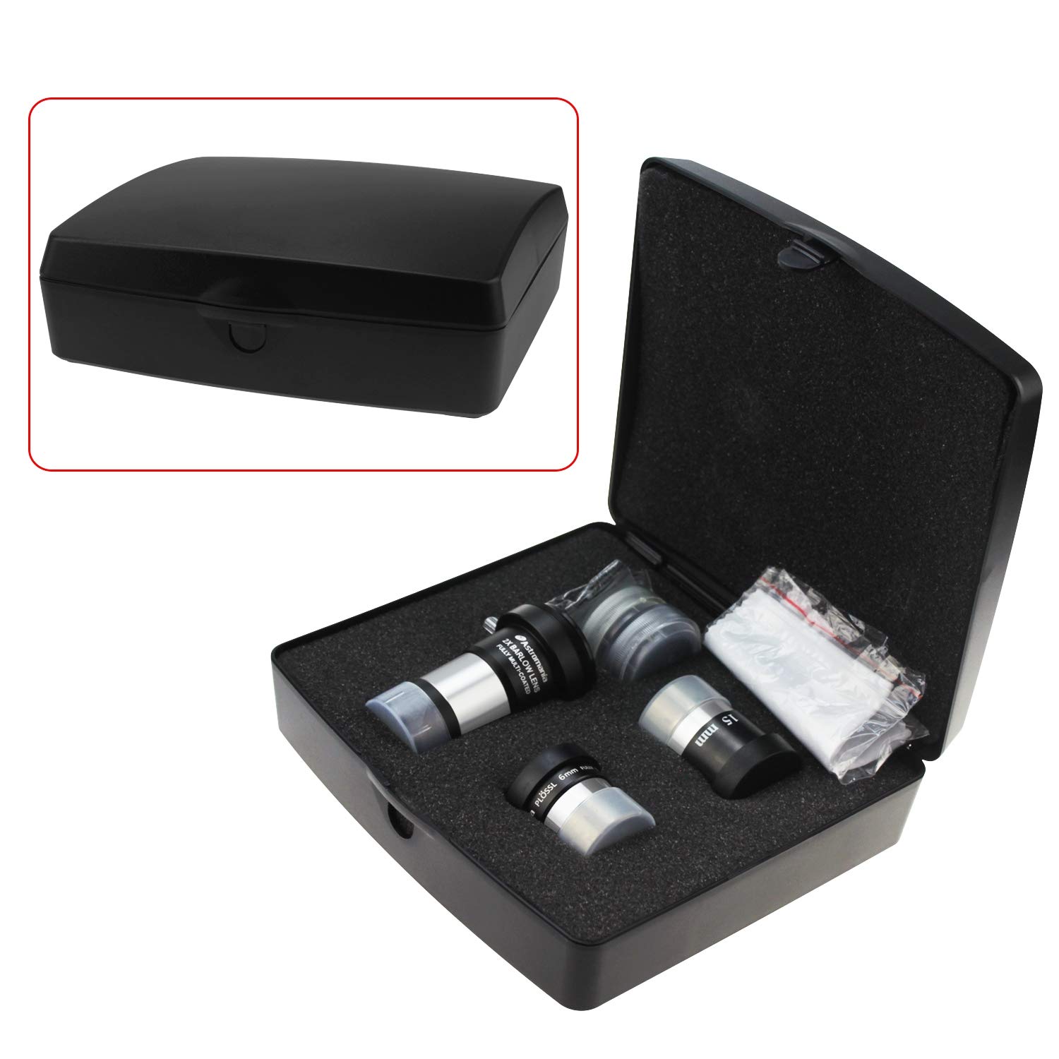 Astromania Accessory Kit Telescope Fully-Coated eyepieces