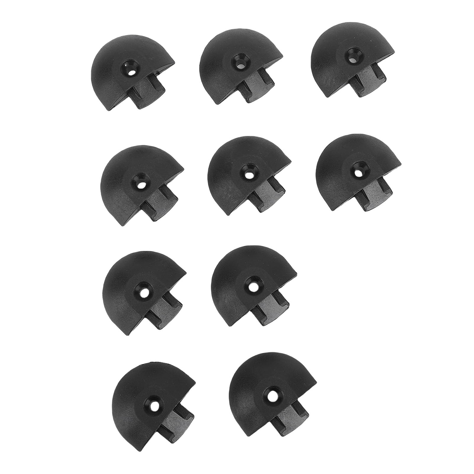 Bediffer Embout de Rail en L, Conception sans Couture pour Lit de Camion, Remorque, Contrôle du Fret, Pick-up RV ATV, 10 Pièces