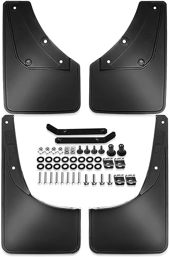 A-Premium Juego de 4 solapas para barro, protectores contra salpicaduras, guardabarros con kits de herramientas, accesorios compatibles con Suzuki