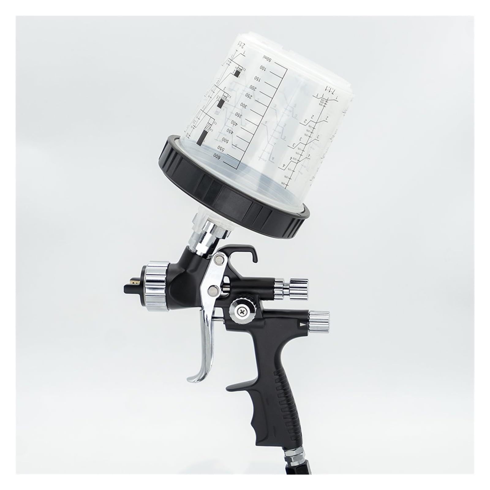 Pistolet pulvérisateur T50B LVLP à fixation rapide pour éviter les coulures