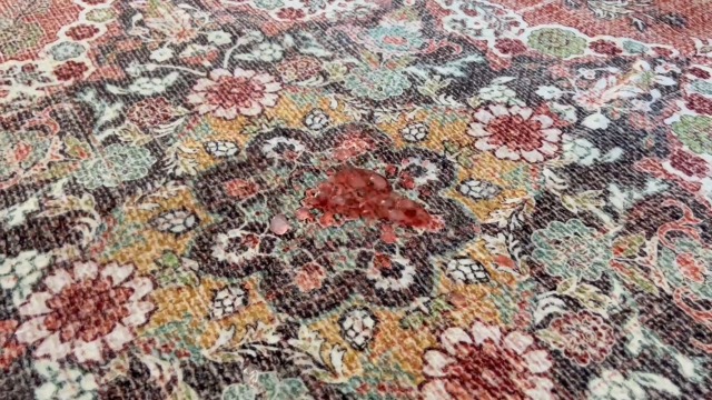 Amazon.com: Lahome Oriental Living Room Rug, Non-Slip Purple Rug