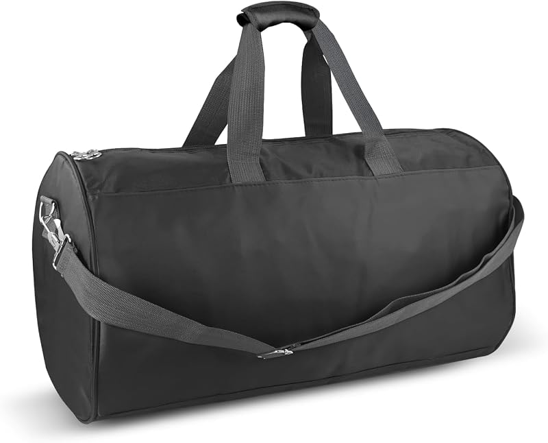 Bolsa de viaje Bolsa de deporte grande, plegable, impermeable, para gimnasio, playa, bolsa de natación, bolsa de viaje para hombres y mujeres, bolsa de deporte ligera de tela Oxford, color negro