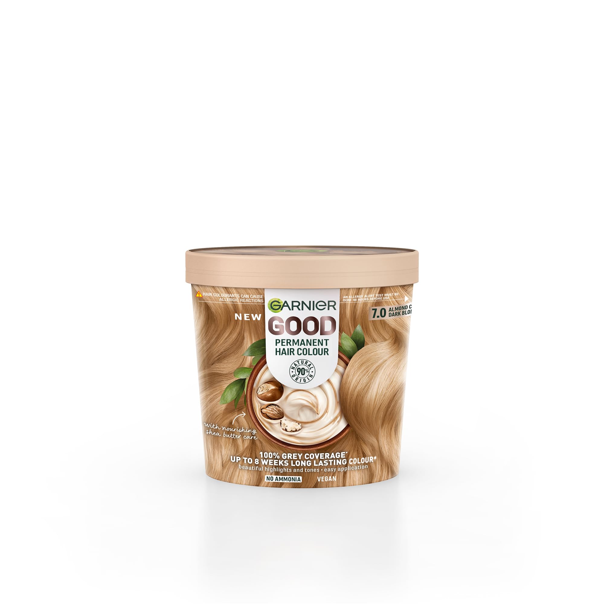 Garnier Good Permanent Hair Colour 7.0 Almond Creme Dark Blonde