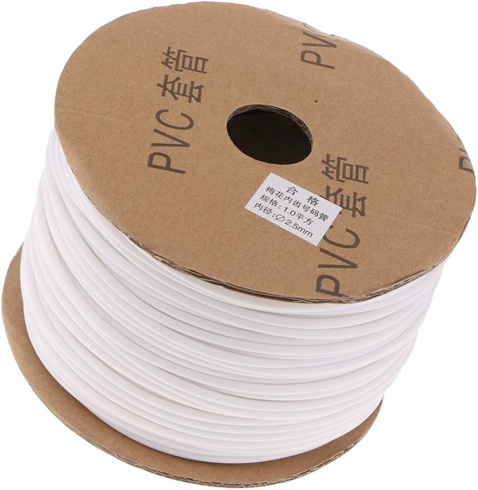 Inner Diameter: 0.1 inch (2.5 mm), PVC Marking Tube - Amazon.co.jp