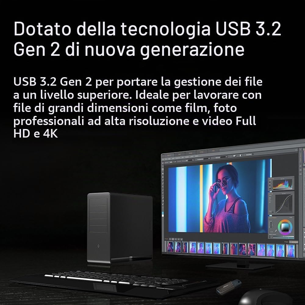PRO Elite V2 256GB Chiavetta USB USB 3.2 600MB/s - Chiavetta USB - Immagine 3